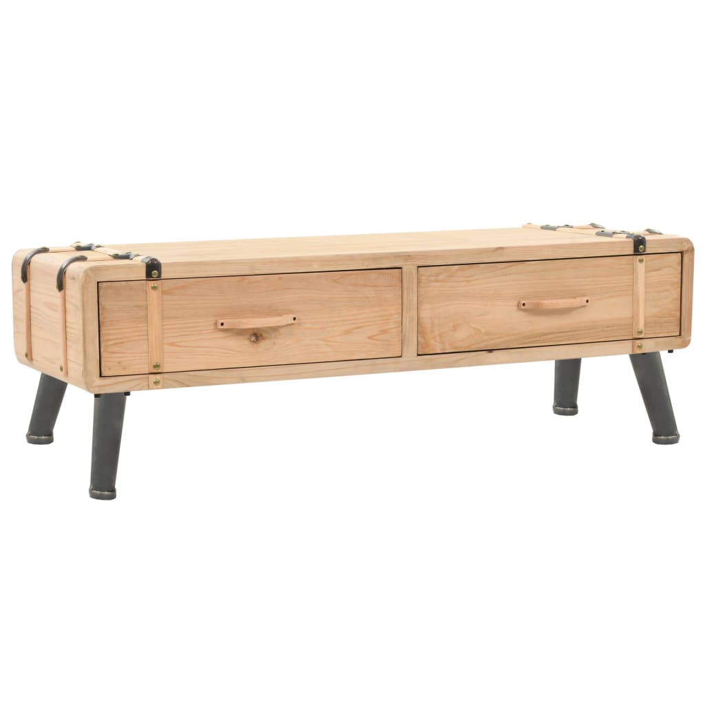 TV stolek 110 x 33 x 35 cm masivní jedlové dřevo