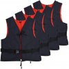Plovací vesty 4 ks 50 N 90+ kg námořnická modrá