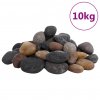 Leštěné oblázky 10 kg mix barev 5–8 cm