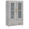 Skříň highboard šedá sonoma 69,5 x 31 x 115 cm kompozitní dřevo