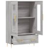 Skříň highboard šedá sonoma 69,5 x 31 x 115 cm kompozitní dřevo