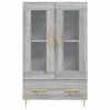 Skříň highboard šedá sonoma 69,5 x 31 x 115 cm kompozitní dřevo