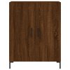 Skříň highboard hnědý dub 69,5 x 34 x 180 cm kompozitní dřevo