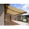 Výsuvná markýza JASMÍNA, šířka 301-325cm (POHON klika, výsuv 250cm)