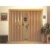 Dvoukřídlé shrnovací dveře s šířkou mezi 315-326cm vyrobíme na míru