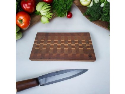 Krájecí deska END-GRAIN třešeň, dub, javor