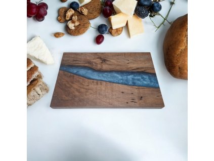 Servírovací deska s epoxidem