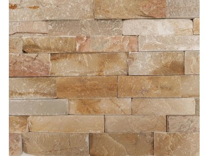 Přírodní obklad Kvarcit light beige 15x60 cm
