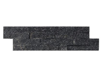 Přírodní obklad Kvarcit Black 15x55 cm