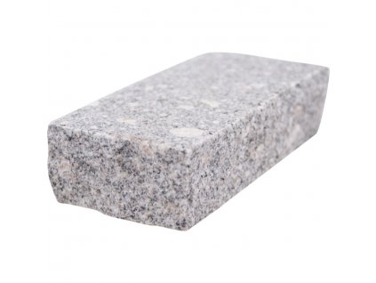Žulová kostka, plamenná, dělené strany 20x10x5 cm