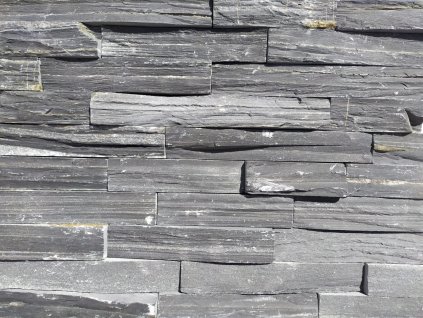Břidlice Black Slate Extra Cut 15x55 cm AKČNÍ CENA!!!