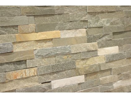 Kvarcit Grey mix 10x40x1 cm