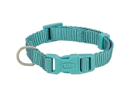 Nylonový obojek PREMIUM, aqua (Velikost obojku PREMIUM S:25-40cm/15mm)