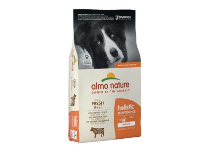 Almo Nature Holistic Maintenance M s čerstvým hovězím 12kg