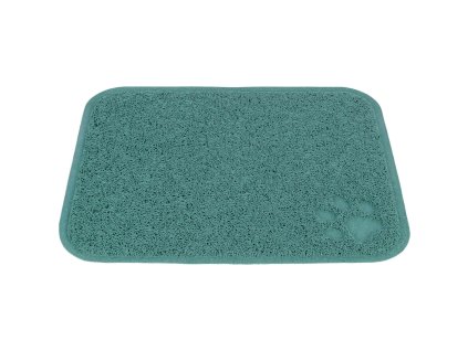 Podložka před kočičí toaletu 37 x 45cm, PVC, šalvějová