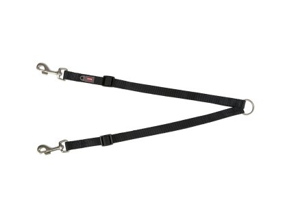 Nylonová rozdvojka PREMIUM, černá (Velikost nylonové rozdvojky XS-S: 40-70 cm/ 10 mm)
