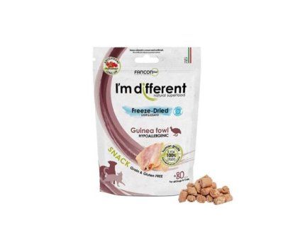 I'M DIFFERENT SNACK perlička -mrazem sušený pamlsek, 40 g