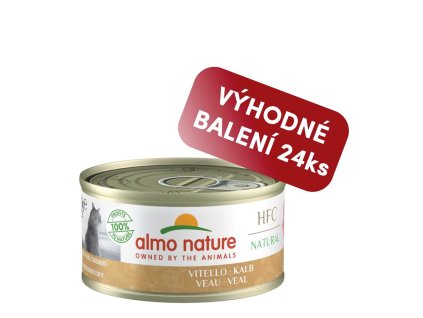 Almo Nature HFC Natural - Telecí 70g výhodné balení 24ks