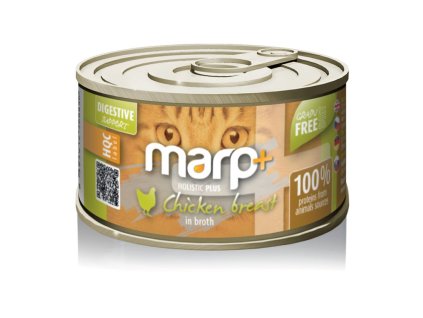 Marp Holistic Plus konzerva pro kočky – Kuřecí prsa ve vývaru 70g