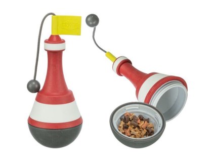 Aqua Toy BÓJKA, plovoucí hračka na pamlsky, 19 cm, TPR
