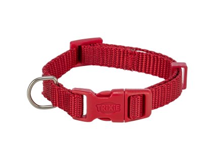 Obojek PREMIUM - červený (Velikost obojku PREMIUM XXS-XS:15-25cm/10mm)