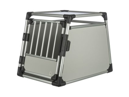 Transportní klec - hliníkový rám, pevné panely 63x65x90 cm, nosnost 30 kg