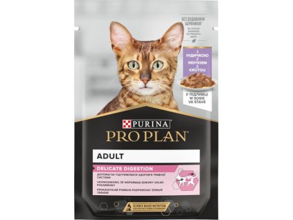 PRO PLAN Cat kapsička Delicate Turkey 85 g