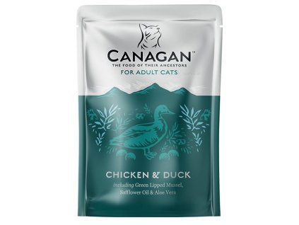 Canagan Cat kapsička Adult - kuře a kachna 85 g