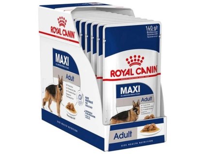 Royal Canin Canine kapsička Maxi Adult (Multipack 10x140 g)