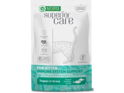 Nature's Protection Cat kapsička Superior Care Kitten Immune Support 70 g
