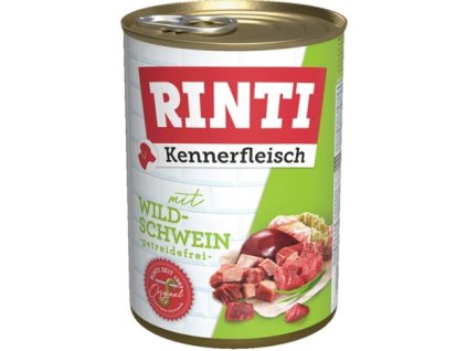Rinti Dog konzerva divočák 400 g