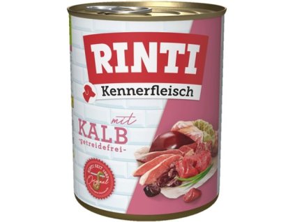 Rinti Dog konzerva telecí 800 g