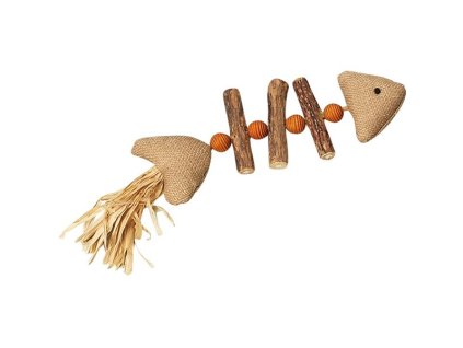 Hračka cat matatabi rybí kost Nobby 20 cm