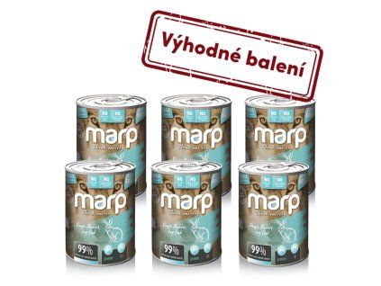 Marp Variety Single králík konzerva pro psy 6x400g