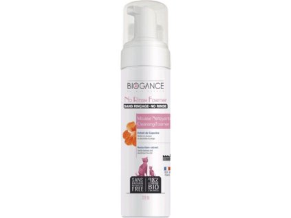Biogance No rinse foamer cat (bezoplachový šampon) pro kočky 200 ml
