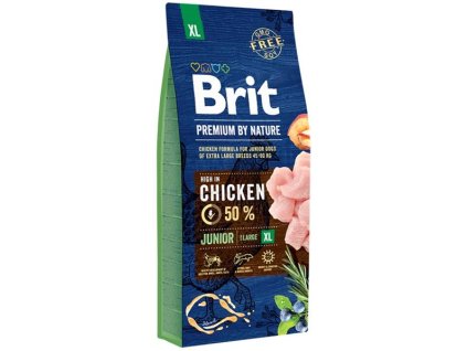Brit Premium by Nature Dog Junior (XL) 15 kg