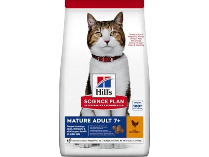 Hill's Science Plan Feline Mature Adult 7+ Chicken 10 kg