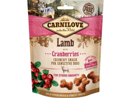 Carnilove Dog Crunchy Snack Lamb with Cranberries with fresh meat 200 g