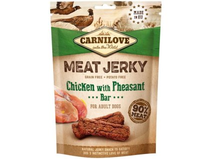 Carnilove Dog Jerky Chicken with Pheasant Bar 100 g