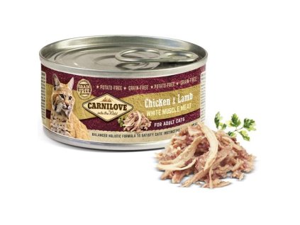 Carnilove Cat WMM konzerva Adult Chicken & Lamb 100 g