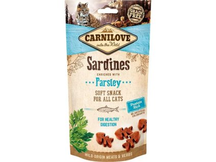 Carnilove Cat Semi Moist Snack Sardine enriched with Parsley 50 g