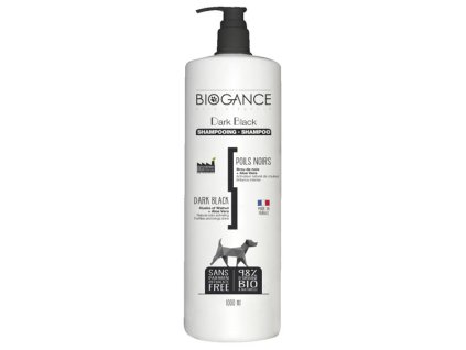 Biogance šampon Dark black - pro černou/tmavou srst 1l