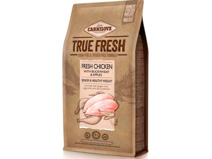 Carnilove Dog True Fresh Chicken Senior & Healthy Weight 4 kg