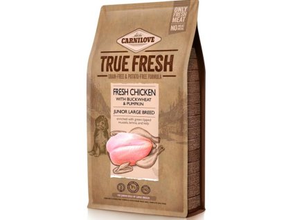 Carnilove Dog True Fresh Chicken Junior Large Breed 4 kg