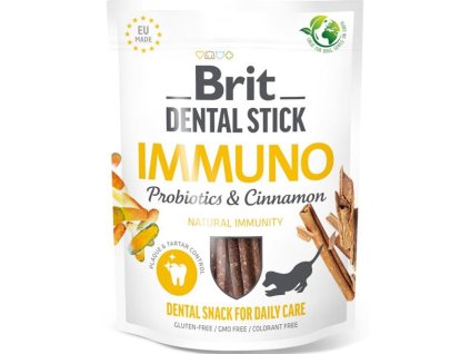 Brit Dog Dental Stick Immuno with Probiotics & Cinnamon 251 g