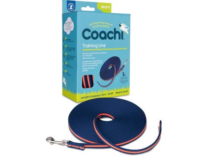 Výcvikové vodítko Training modré & oranžové 10 m COA