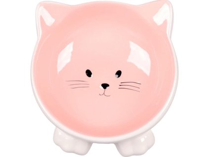 Miska keramika Puzi růžová 125 ml Flamingo