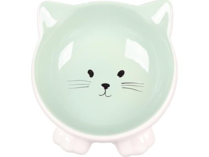 Miska keramika Puzi zelená 125 ml Flamingo