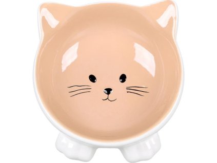 Miska keramika Puzi béžová 125 ml Flamingo
