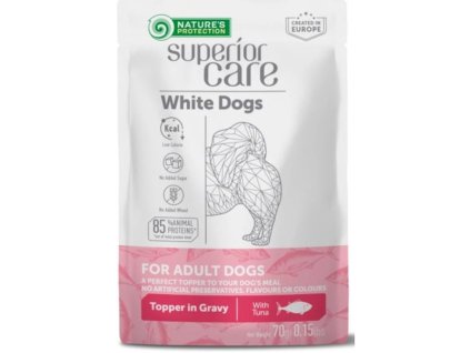 Nature's Protection Dog kapsička Superior Care White Adult Tuna 70 g